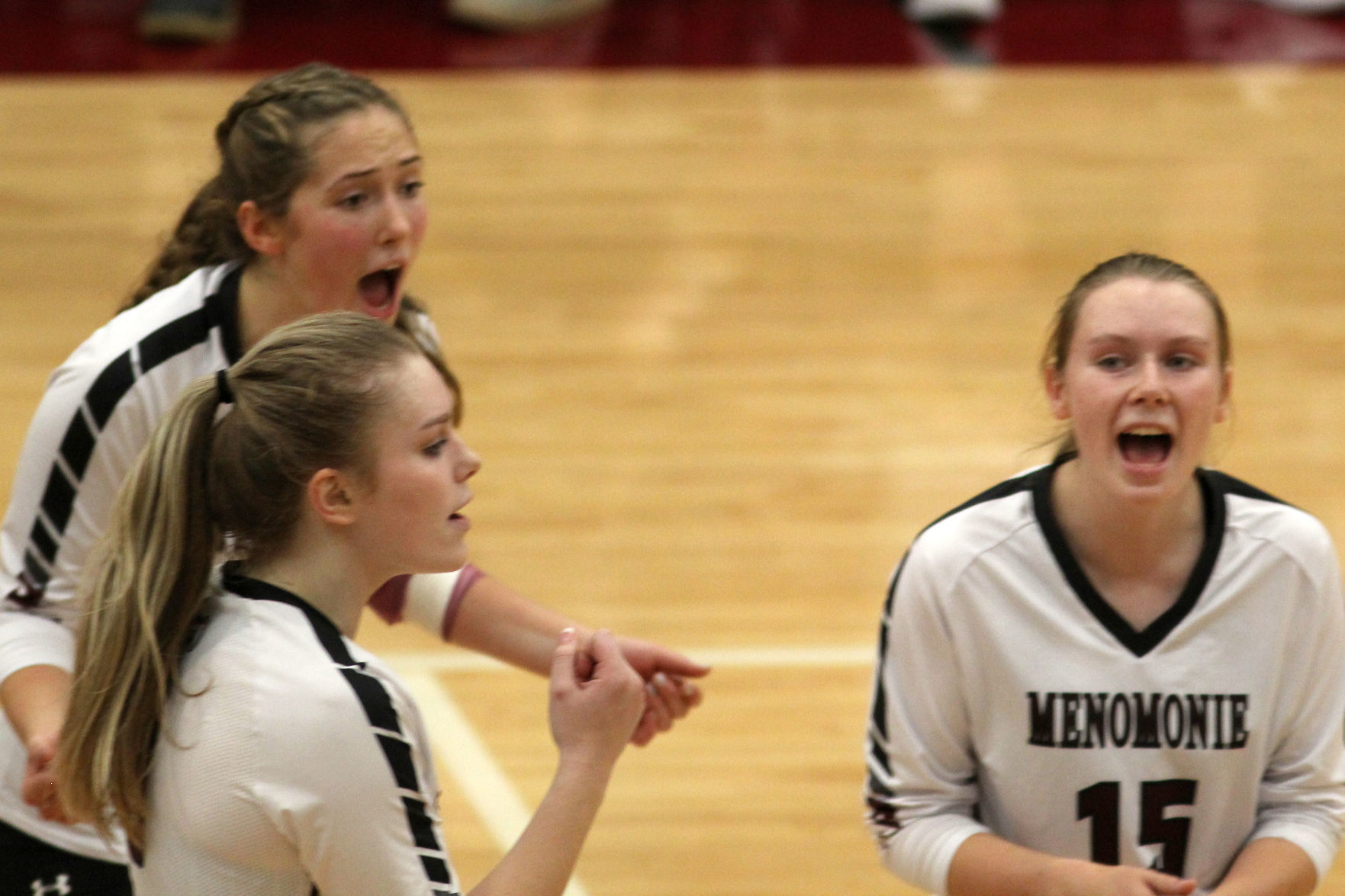 Medford at Menomonie volleyball 10-10-19